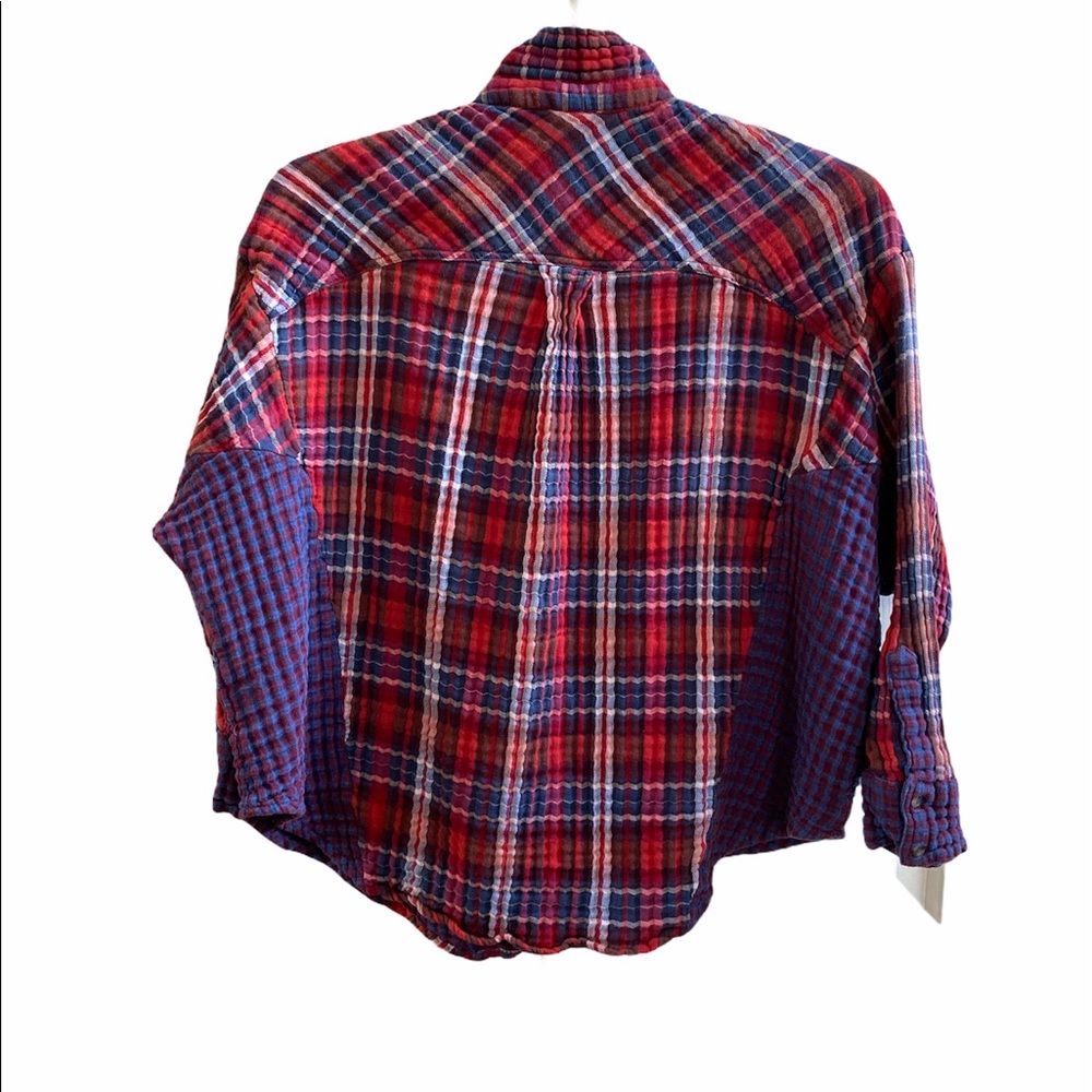 Free People One of the Guys  Oversized Buttondown - Picture 6 of 12